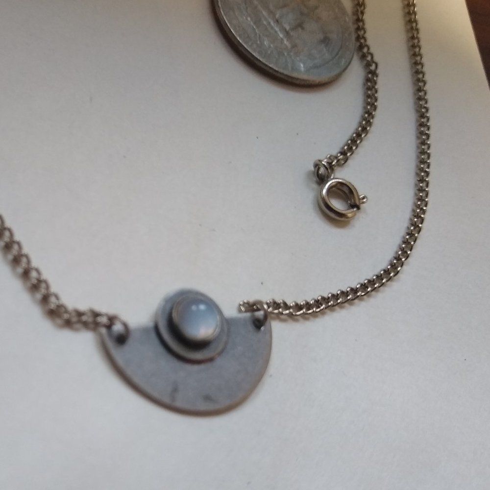 Art deco 80's necklace